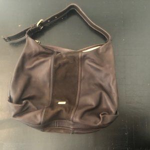 Esprit leather and suede bag